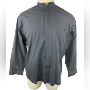 Domani Collection Long Sleeve Button Up Shirt Men’s Large